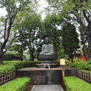 Buddha Statue at Grant at Sensō-ji Temple