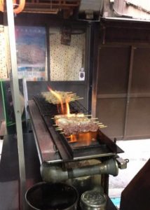 Yakitori lunch in Omoide Yokocho "Piss alley"