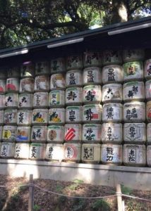 Saki at Meiji Shrine