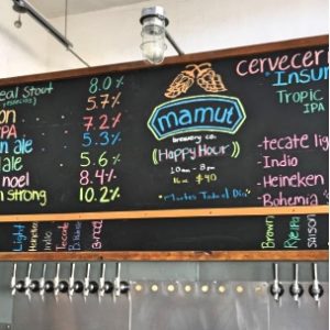 Mamut Brewery in Tijuana