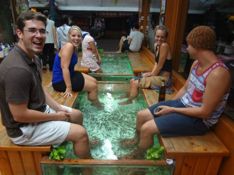 fish pedicure in Bangkok