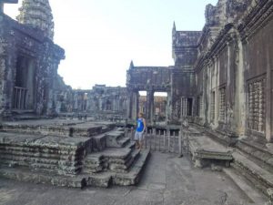Grant at Angkor Wat