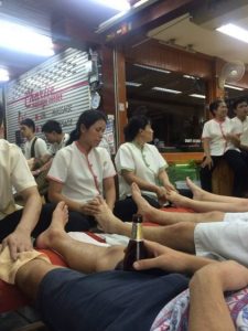 A massage in Bangkok