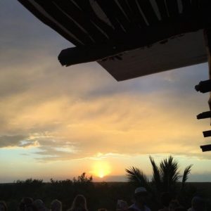 Sunset form Mateos in Tulum