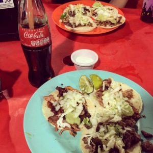 Tacos at Antojitos La Chiapaneca Tulum