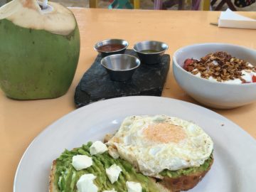 Zamas Tulum avocado toast