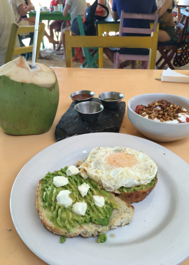 Zamas Tulum avocado toast