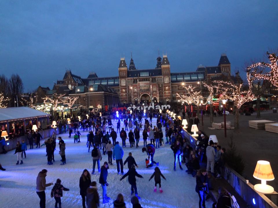 ice skating in amsterdam