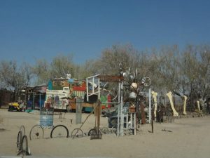 Slab city junk