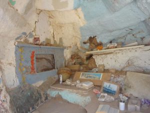 Inside Salvation Mountain