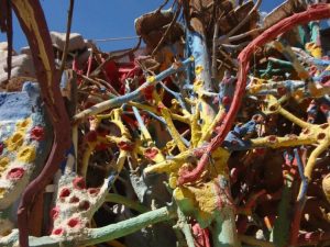 Outside Salvation Mountain