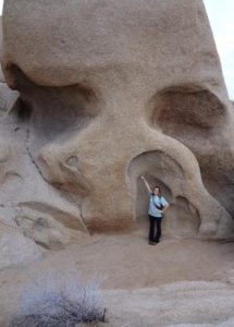 Rachel at Skull Rock