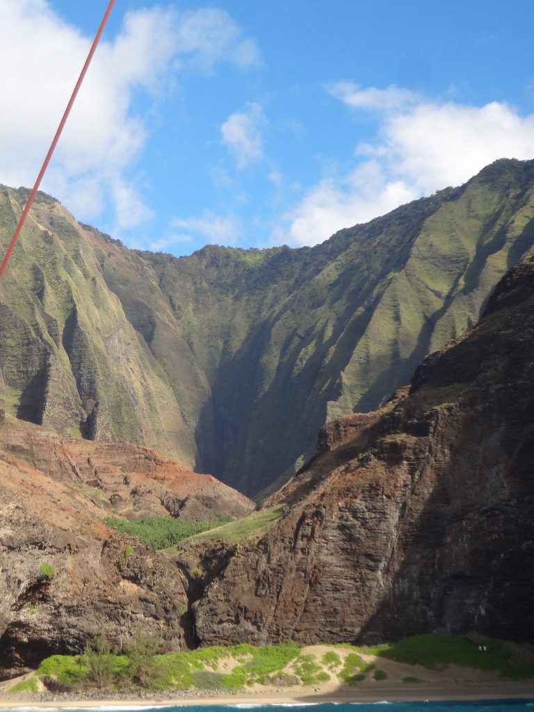 A view Captain Andy's Napali Sunset Sai