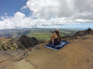Rachel at Waimea Canyon on Kauai