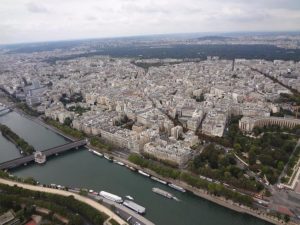 A view from the Eiffel Tower