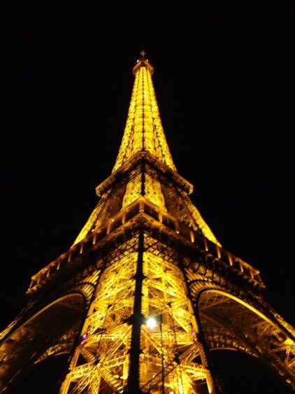 Eiffel Tower at night