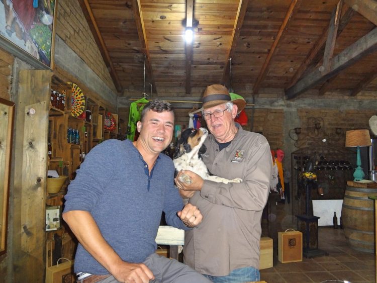 Grant and owner at Cieli Valle de Guadalupe