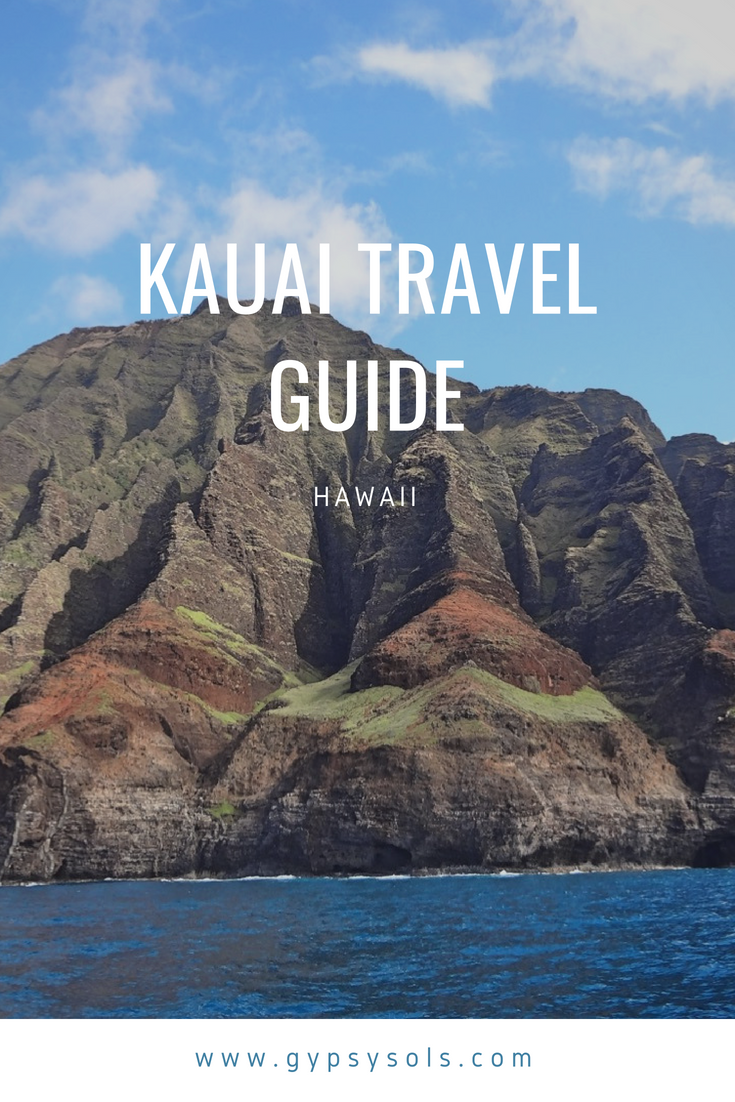This Kauai neighborhood guide breaks the island down so you can easily plan day trips. Kauai is a magical place so be sure you don't miss anything! #GypsySols #Kauai #Hawaii #Kauaitravel #hawaiitravelGuide