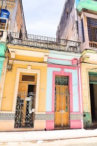 colorful doors in havana