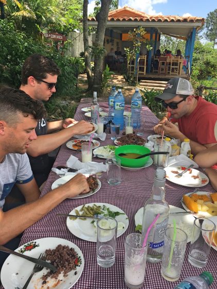 food in Viñales