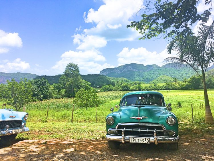 Old Car in Vinales Cuba