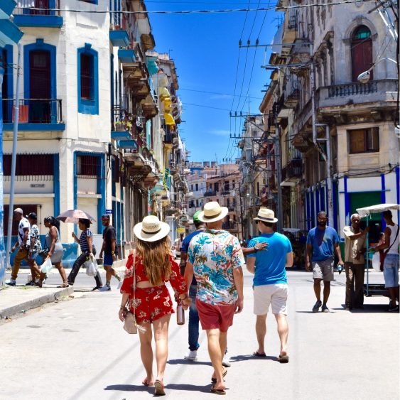 Grant and Rachel in Havana 