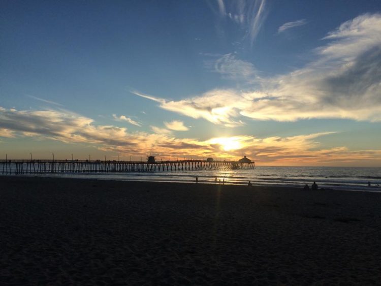 Ocean Beach Pier at Sunset