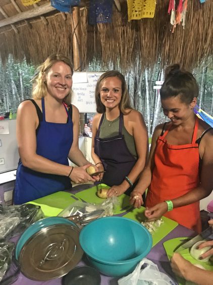 cooking class tulum school