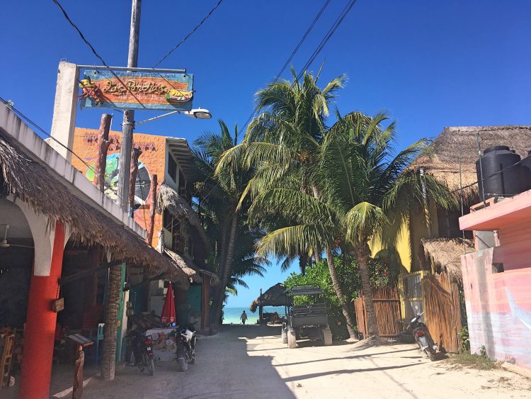 downtown isla holbox