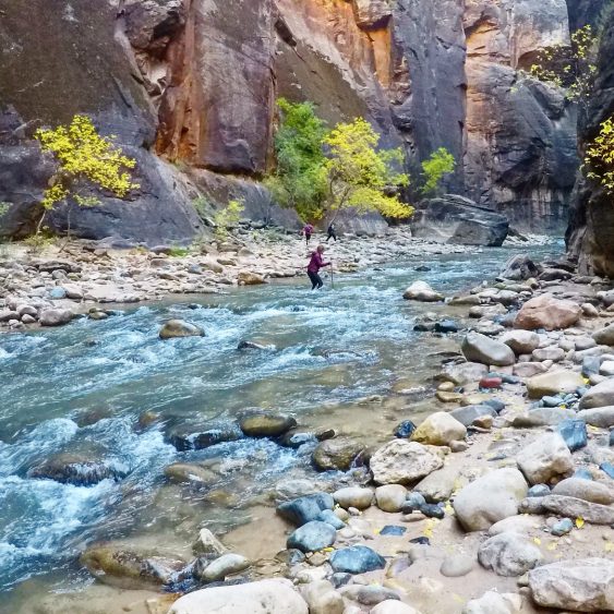 Hiking the Narrows