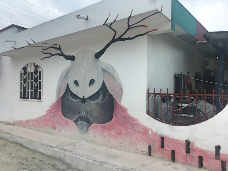 isla holbox street art