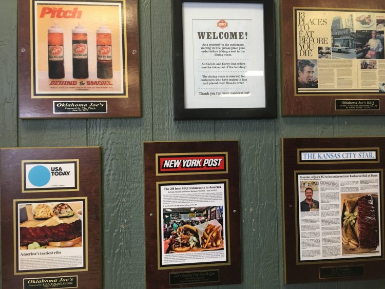 Joe's Kansas City BBQ awards