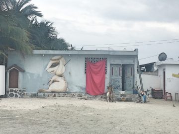 street art holbox island