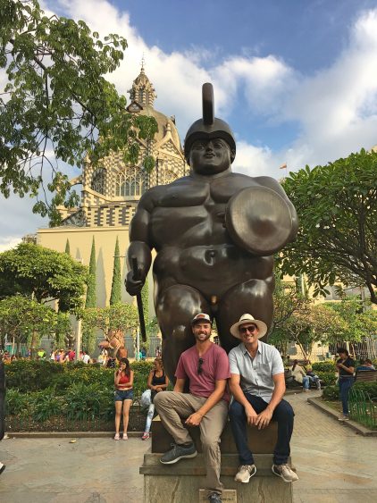 botero sculptures medellin