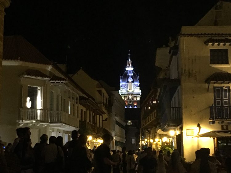 cartagena at night