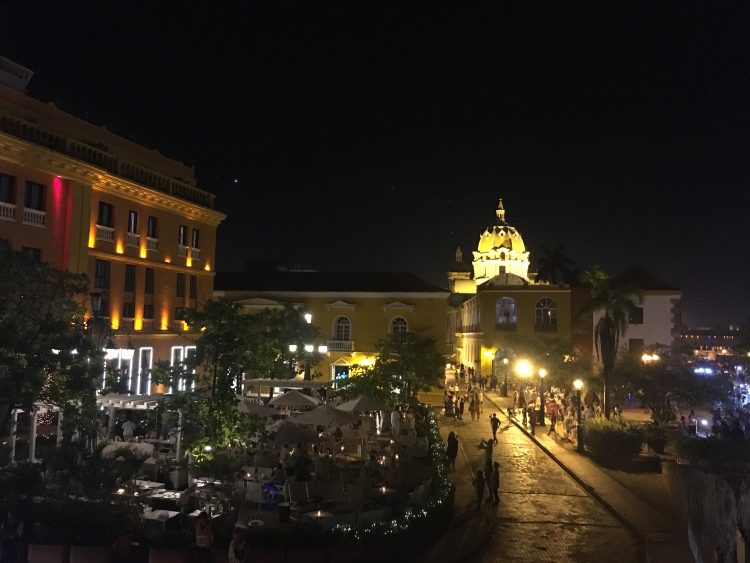 cartagena colombia night