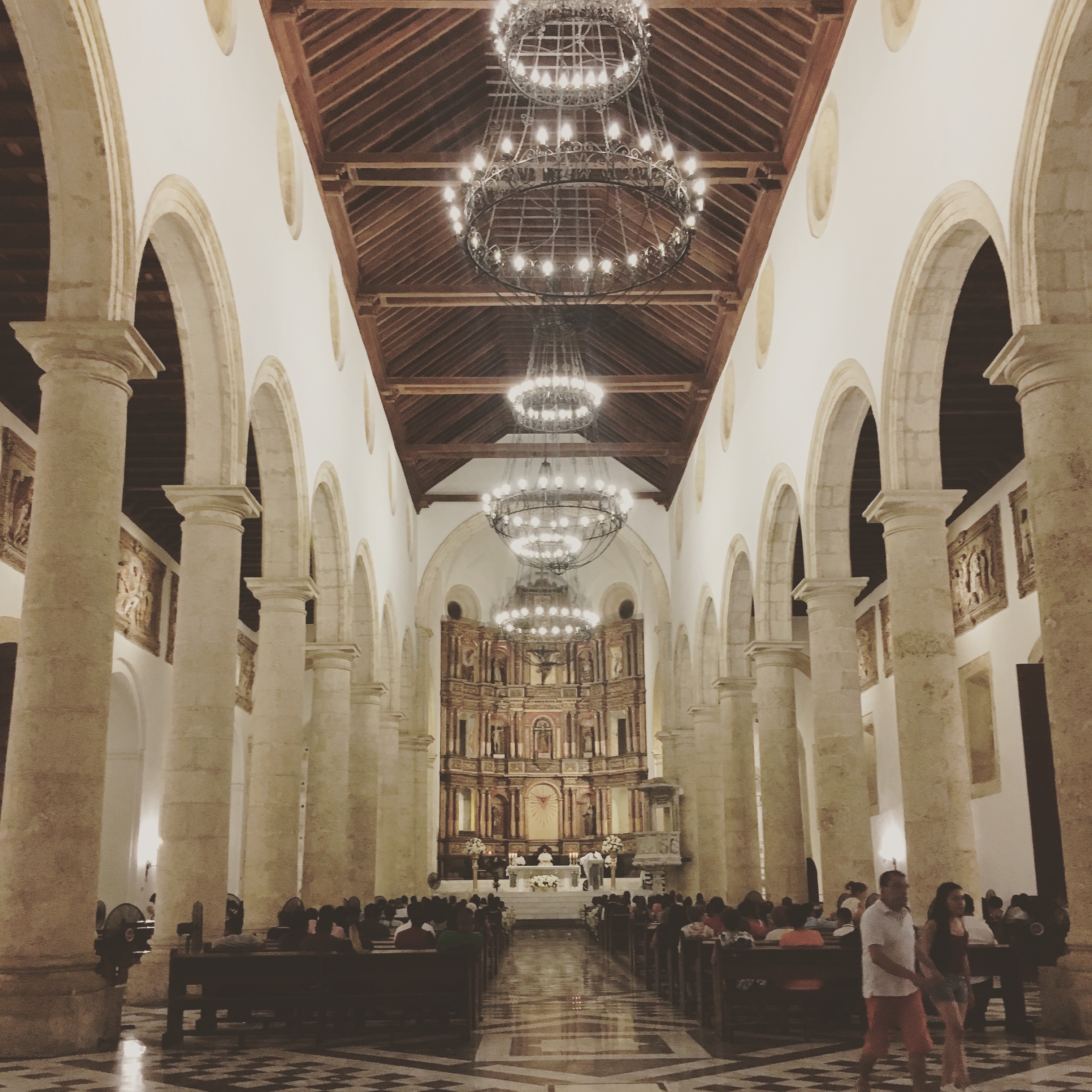 catherdral in cartagena