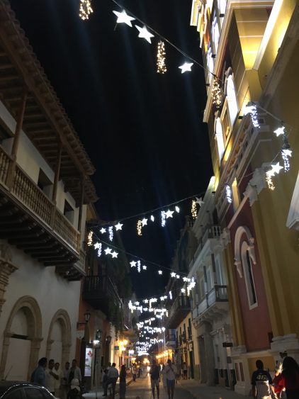christmas lights cartagena