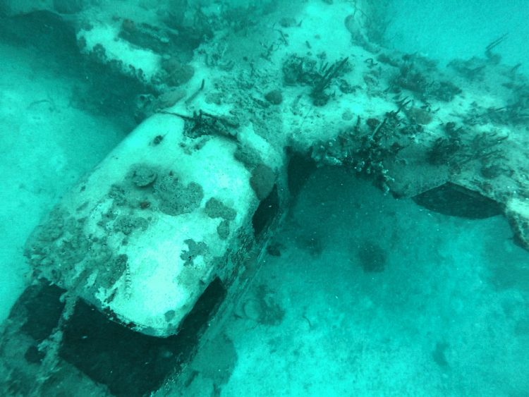 pablo escobar sunken airplane