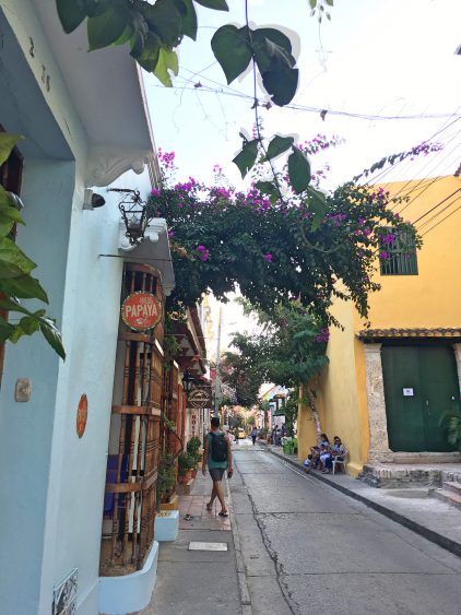 street in getsemani cartagena