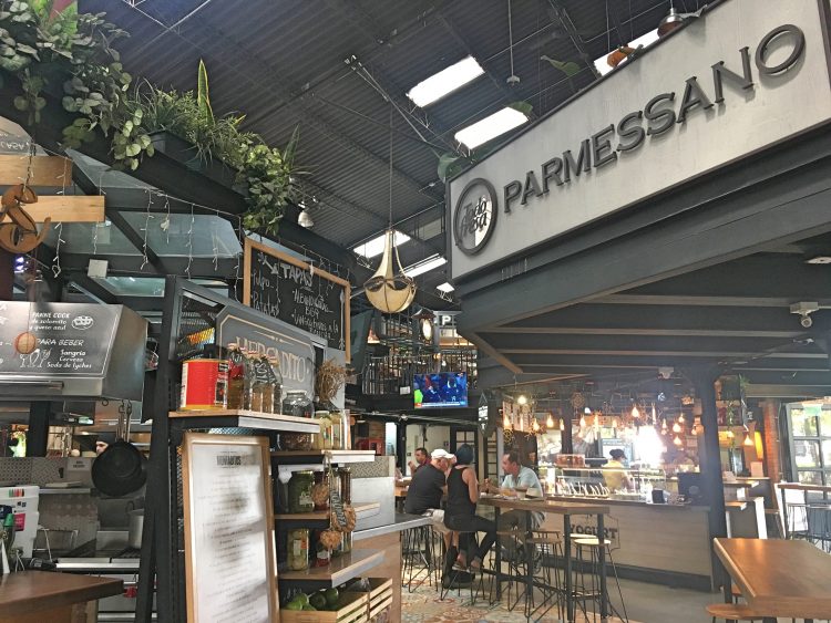 shops in medellin indoor market