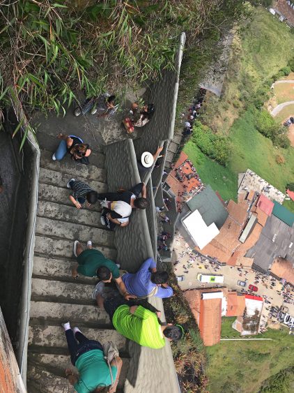 steps at guatape