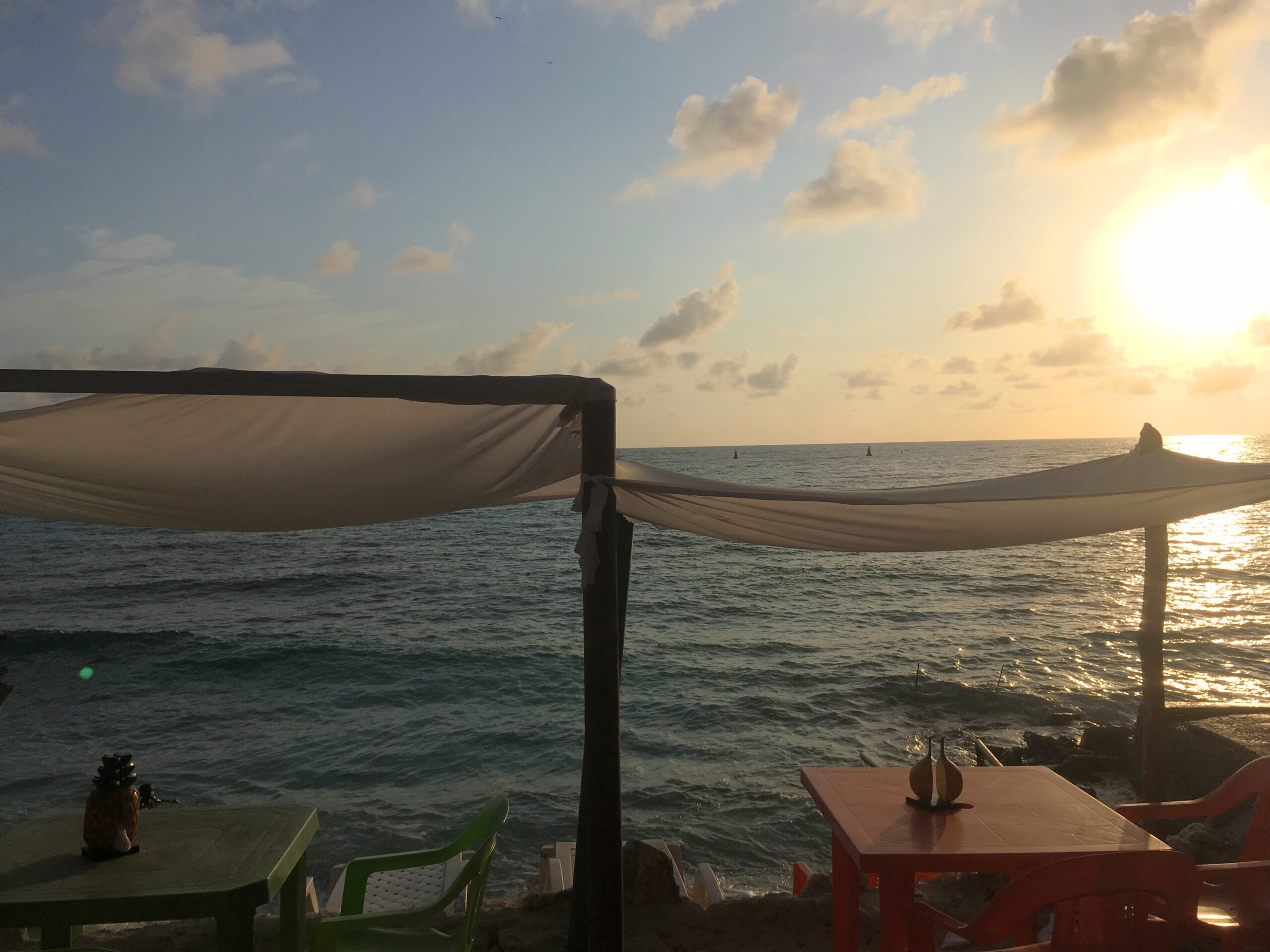 sunset isla grande