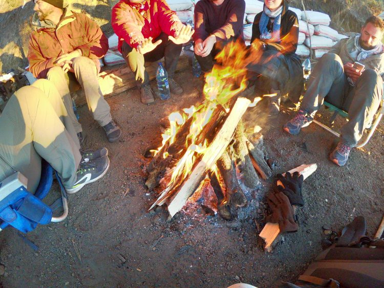 basecamp bonfire