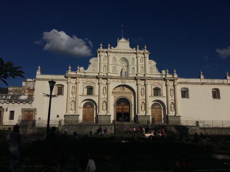 building in antigua guatemala