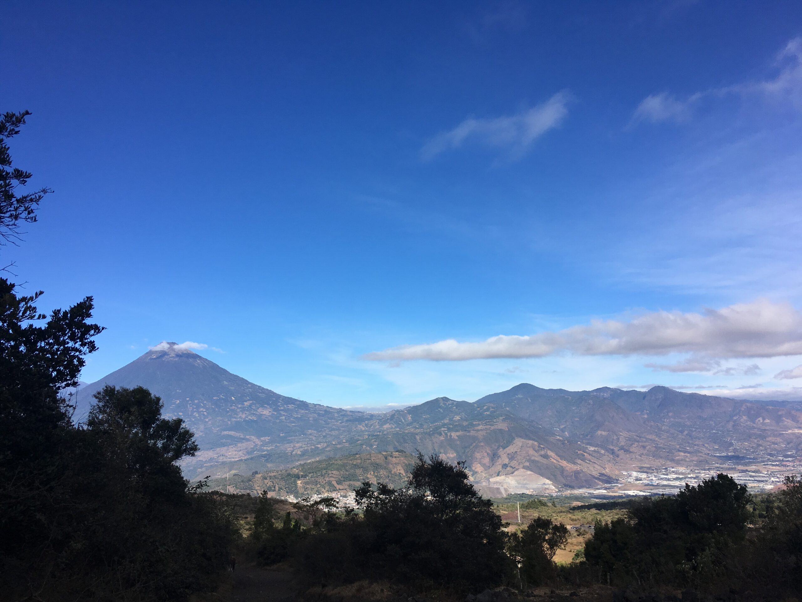 san cristobal antigua view
