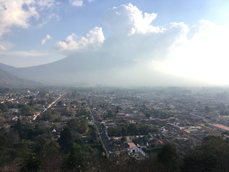 view from cerro de la cruz antigua