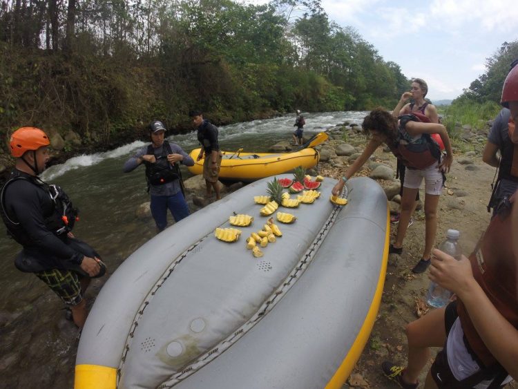 fruit raft costa rica