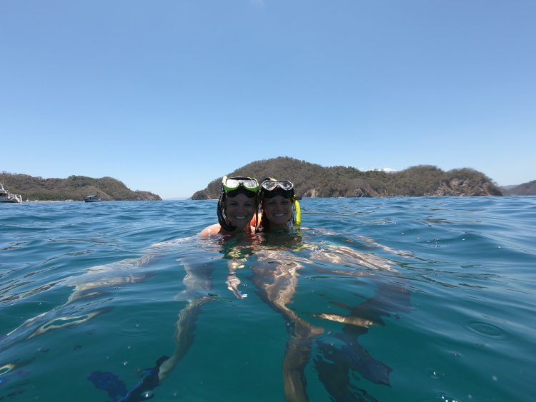 snorkeling in costa rica