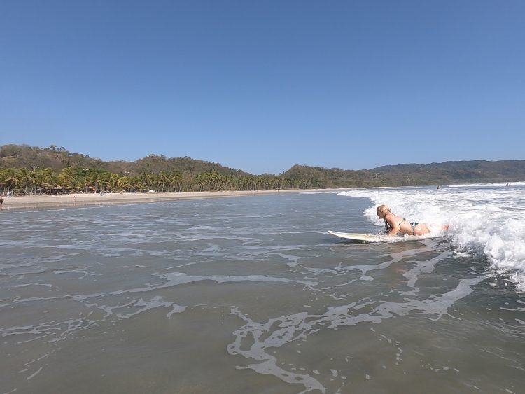 surfing santa teresa